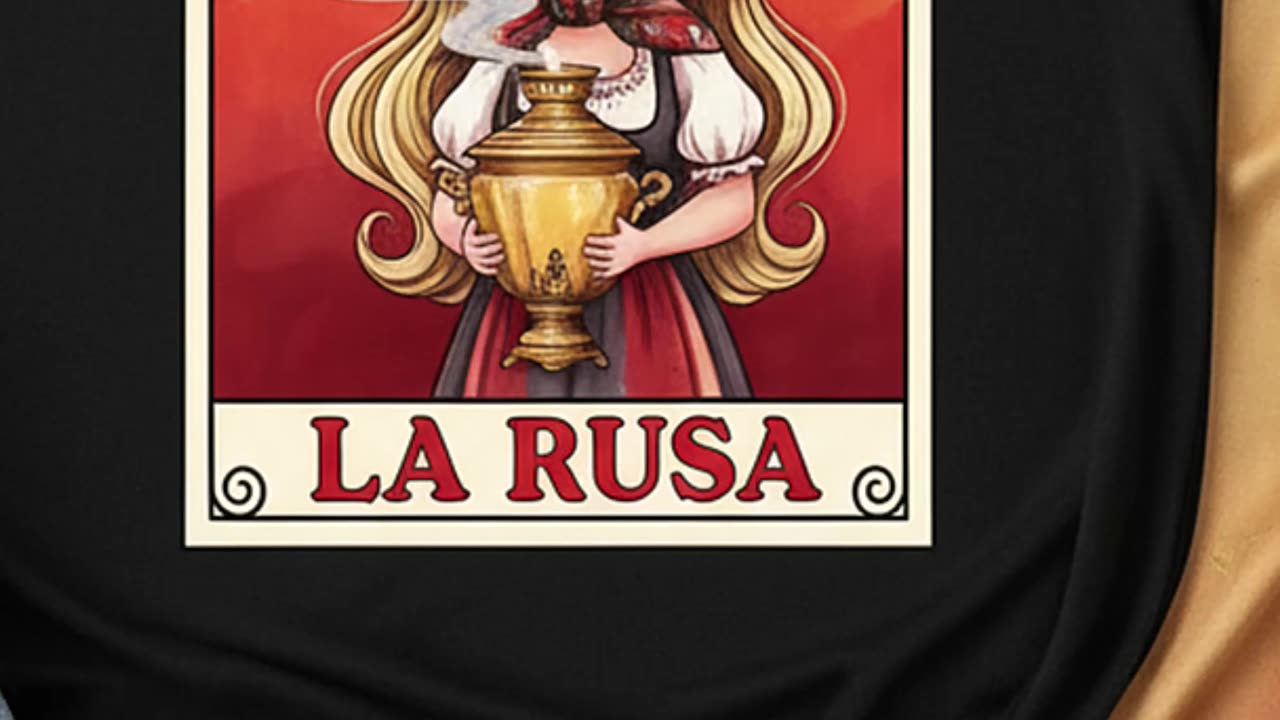 Wait... since when was La Rusa part of Lotería? This tee had me doing a double take! #LaRusa