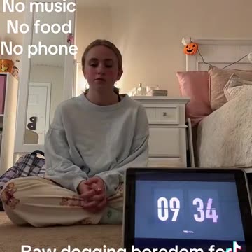 GEN Z IS PUTTING THEMSELVES IN “TIMEOUT” - AND CALLING IT HEALING