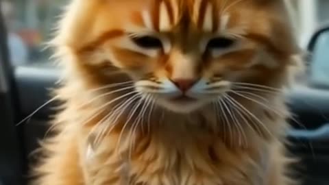 📹 Little Cute Cat's Favorit Ball Take Away by a Monster #cat #ai #shortsfeed #horror #catlover →