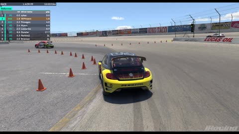 iRacing WRC @ Irwindale Figure 8