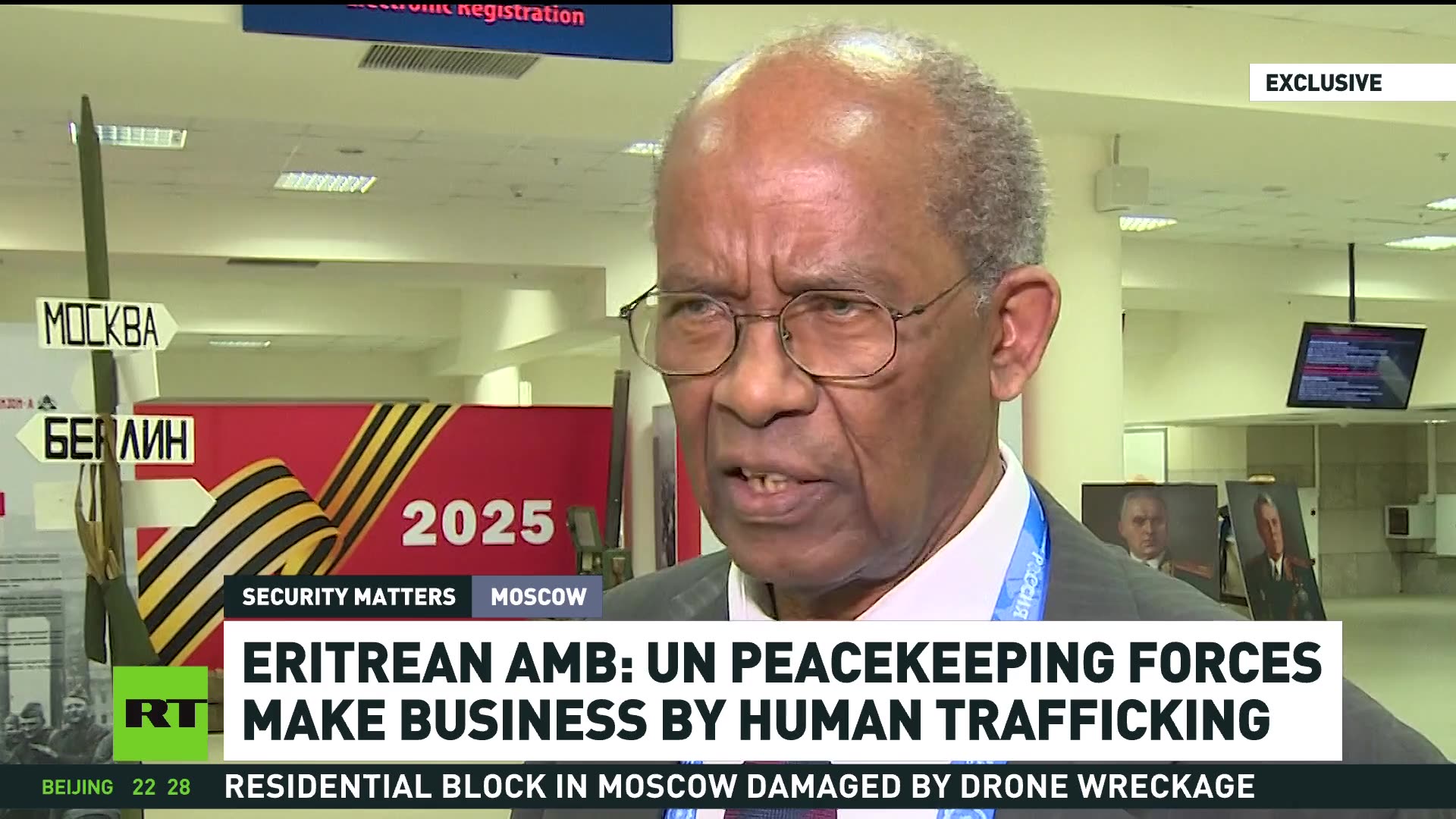 UN peacekeepers involved in human trafficking — Eritreas ambassador to Russia