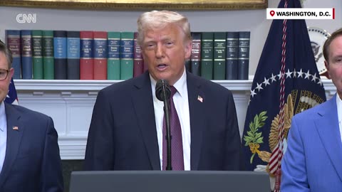 Reporter asks Trump about White House officials mistakenly adding reporter to group chat