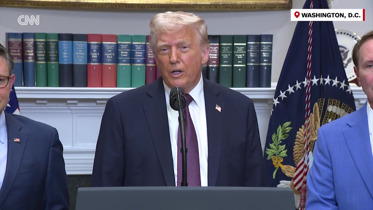 Reporter asks Trump about White House officials mistakenly adding reporter to group chat