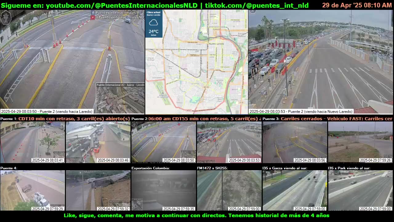 Puentes Internacionales NLD (Youtube / TikTok)