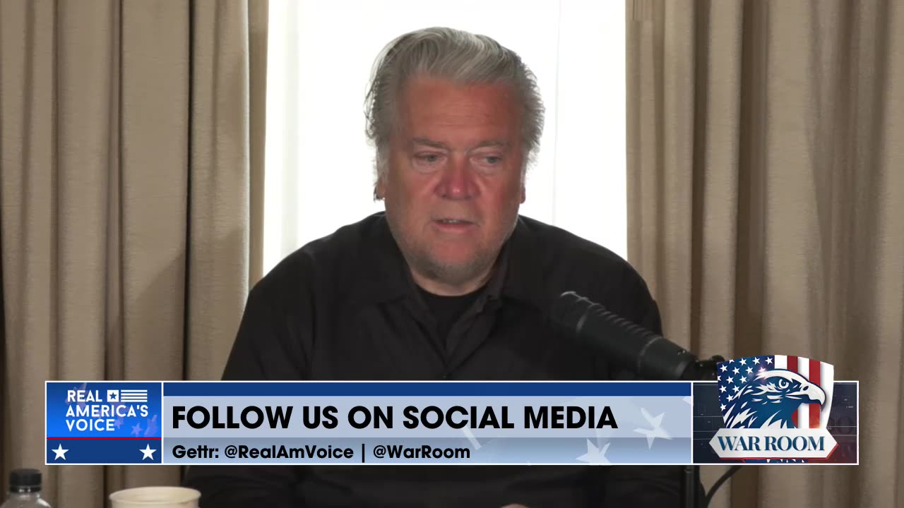 BANNON: “Trump Is Putting The Country’s Interests First Not The Globalist Elite Institutions.”