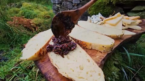 Relaxing Cooking in Nature, The PERFECT Sandwich Part 2