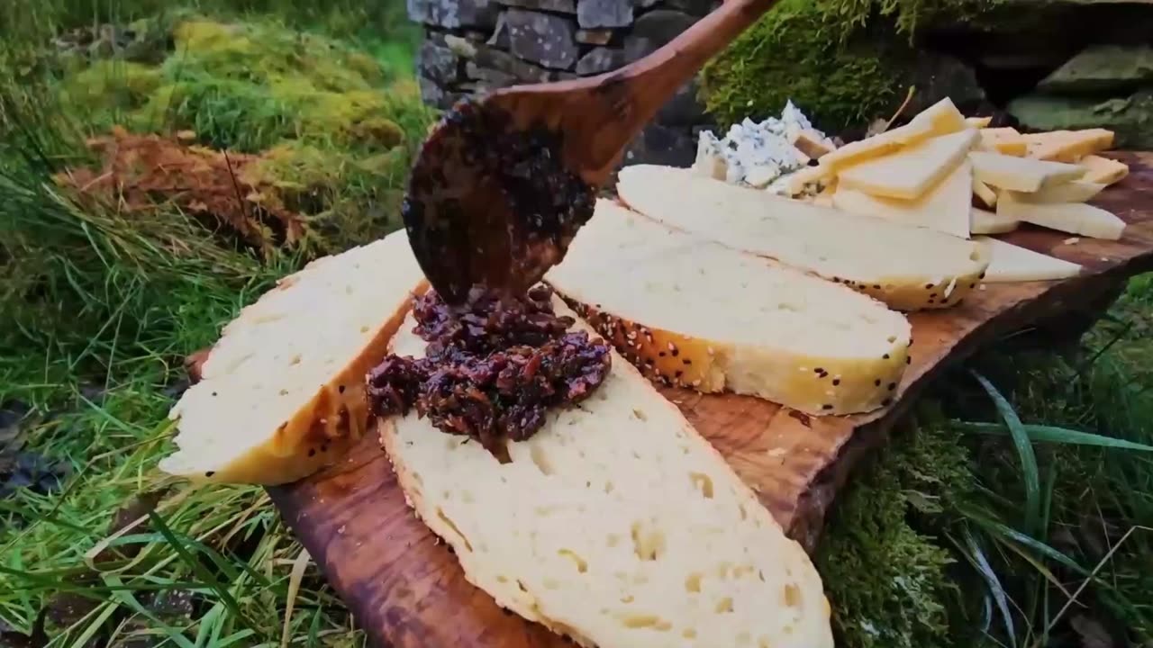 Relaxing Cooking in Nature, The PERFECT Sandwich Part 2