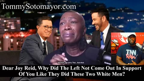 Joy Reid, How Does It Feel Seeing The Left Is Showing More Support For Kimmel & Colbert Than You?