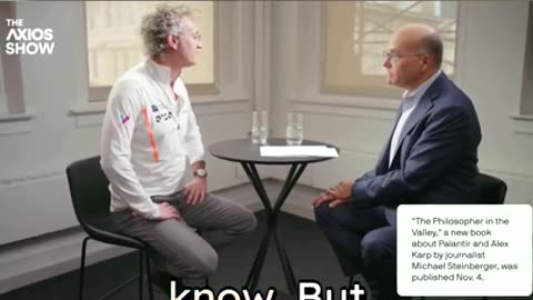 Landlord's Kindness to Fortune - Alex Karp on Axios #wealth