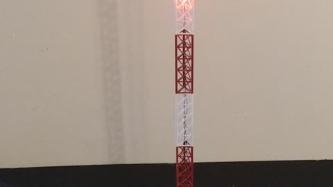 HO Scale 3D Printed 141' Signal Tower