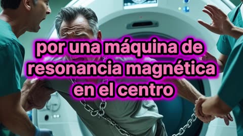 Hombre en estado crítico tras accidente con máquina de resonancia magnética.