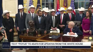 President Trump Participates in a Bill Signing Ceremony, Dec. 12, 2025