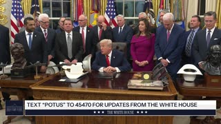President Trump Participates in a Bill Signing Ceremony, Dec. 12, 2025
