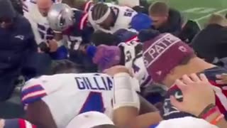 NFL Rivals Set Aside Competition to Pray After Bills–Patriots Game