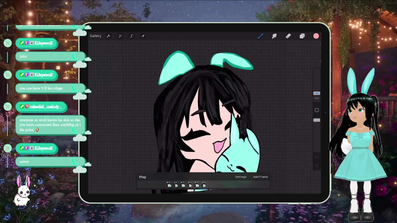 i missed you all! ♡ whispering ASMRArt ｜ !cozy !commands !asmr !art [vod archive]