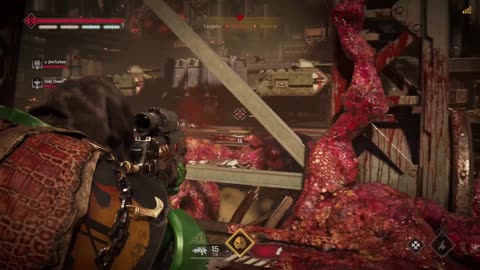 Space Marine 2 Salamander Sniper with stalker rifle