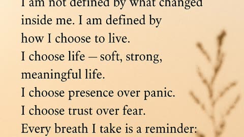 💖Life Is My Purpose 🌿| Affirmation for Healing, Courage & Inner Peace