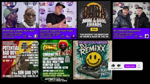 DJ SMILEY & MC FEARLESS - Thames Delta Radio