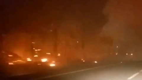 Massive wildfire has broken out in Xerta, Tarragona Province, Spain 🇪🇸 (08.07.2025)