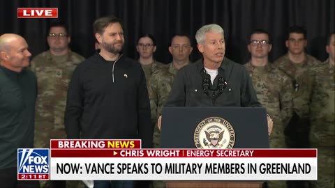 Vice President Vance in Greenland today 3/28/25