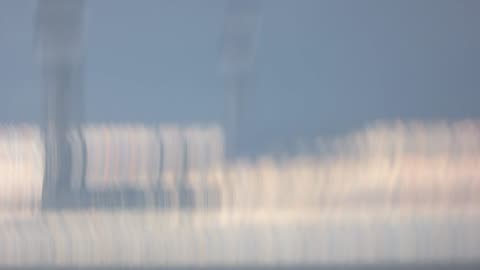Blinking mirror towers