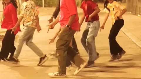 The old school and evergreen Dance move RUNNING MAN