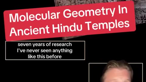 Molecular Geometry in Ancient Hindu Temples