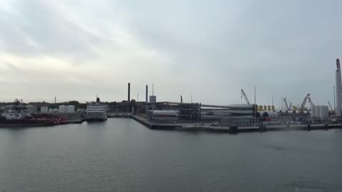 Bilder från södra Östersjön vindkraft