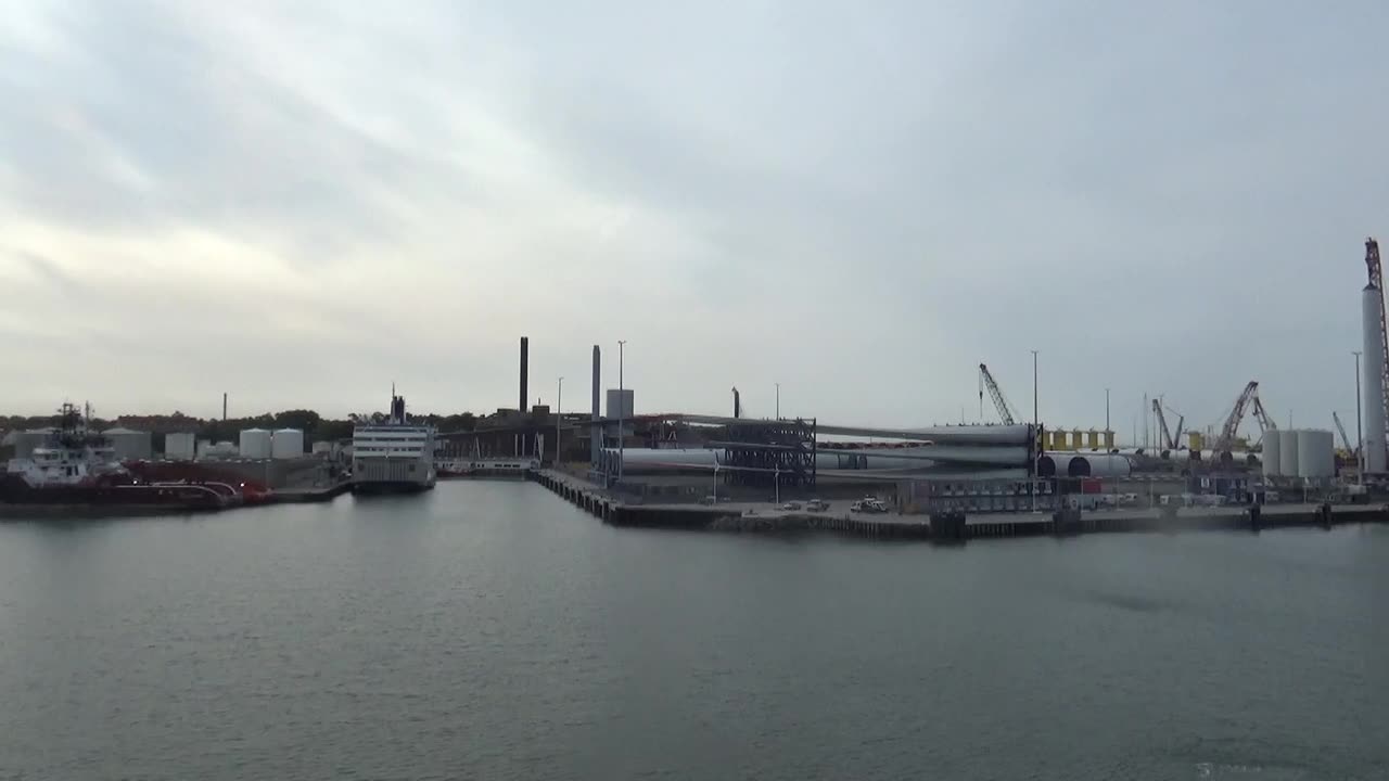 Bilder från södra Östersjön vindkraft