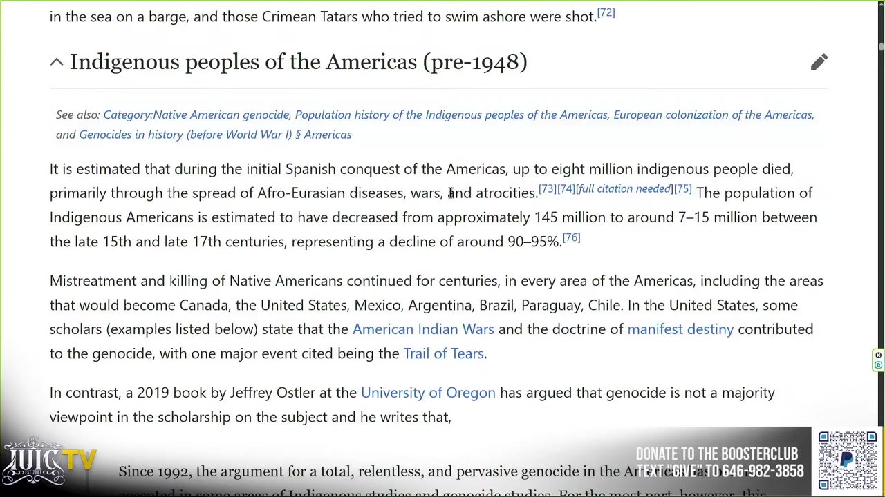 FROM COVENANTS TO COLONIZATION TO CATASTROPHE