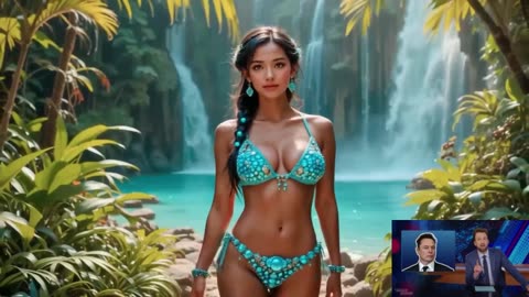 Sexy AI girls, Today's NEWS & Events! AI women perfection in motion in micro bikini thongs