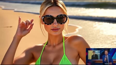 Sexy AI girls, Today's NEWS & Events! AI women perfection in motion in micro bikini thongs