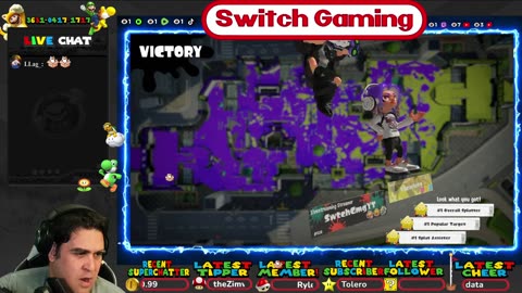 Splatoon 3 Turf War Gameplay *LIVE*