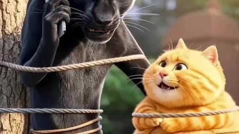 Step into a magical world of AI-animated animals! enjoy fun, colorful adventures animal