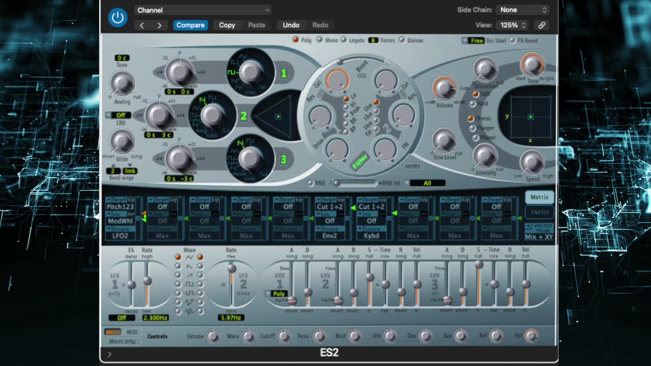 Logic Pro ES2 Strangology 100 Synth Presets | Apple Logic Pro
