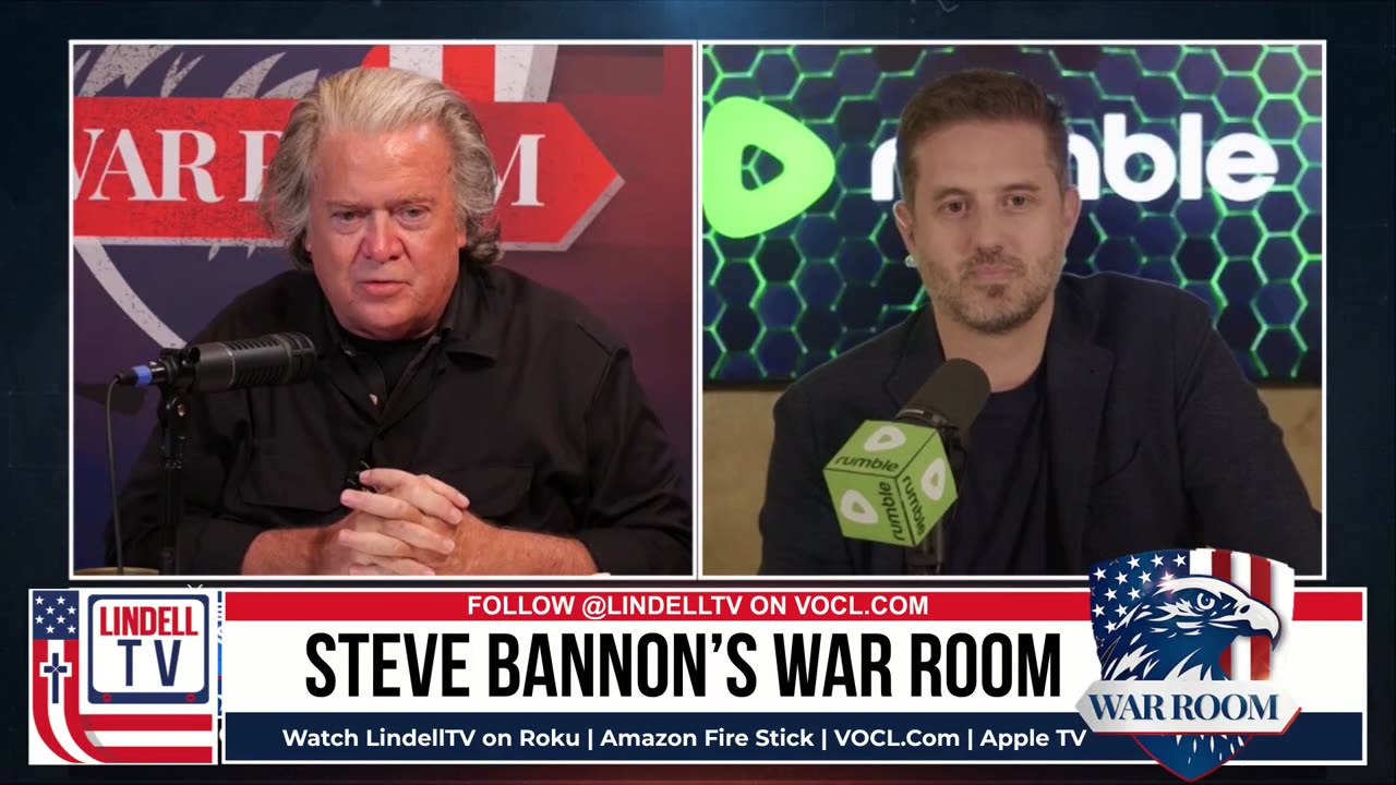 LIVE NOW: STEVE BANNON'S WAR ROOM