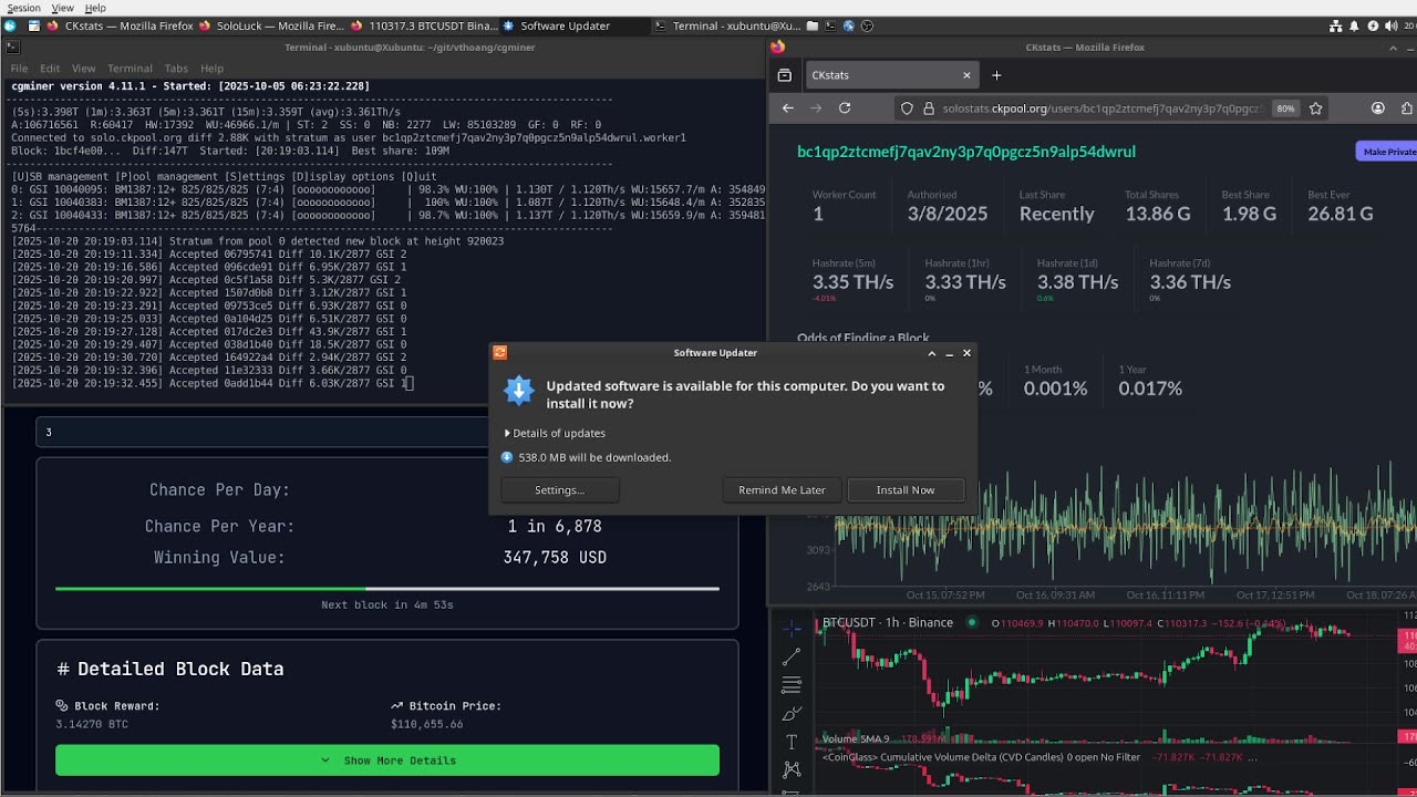 - Bitcoin Mining Stream