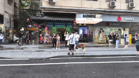 Walk in China Guangzhou 4K HDR