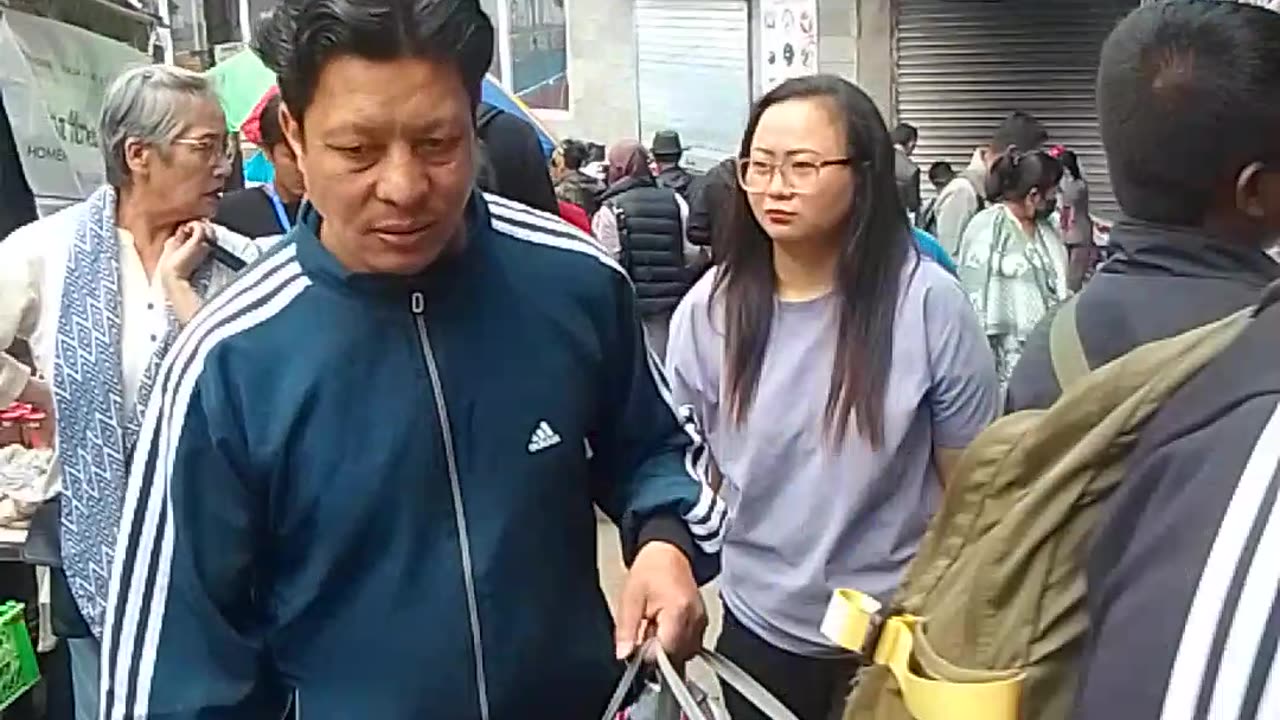 The main market of Darjeeling