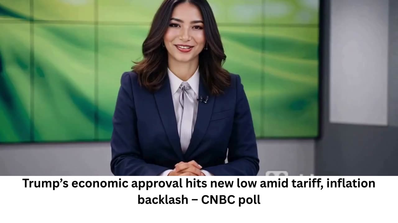 Trump’s economic approval hits new low amid tariff, inflation backlash – CNBC poll