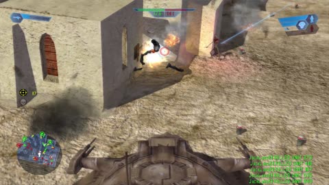 SWBF 2004: Instant Action Republic Tatooine: Mos Eisley Gameplay