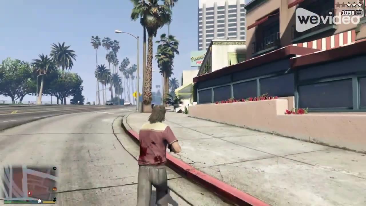 Tevor is getting wanted level