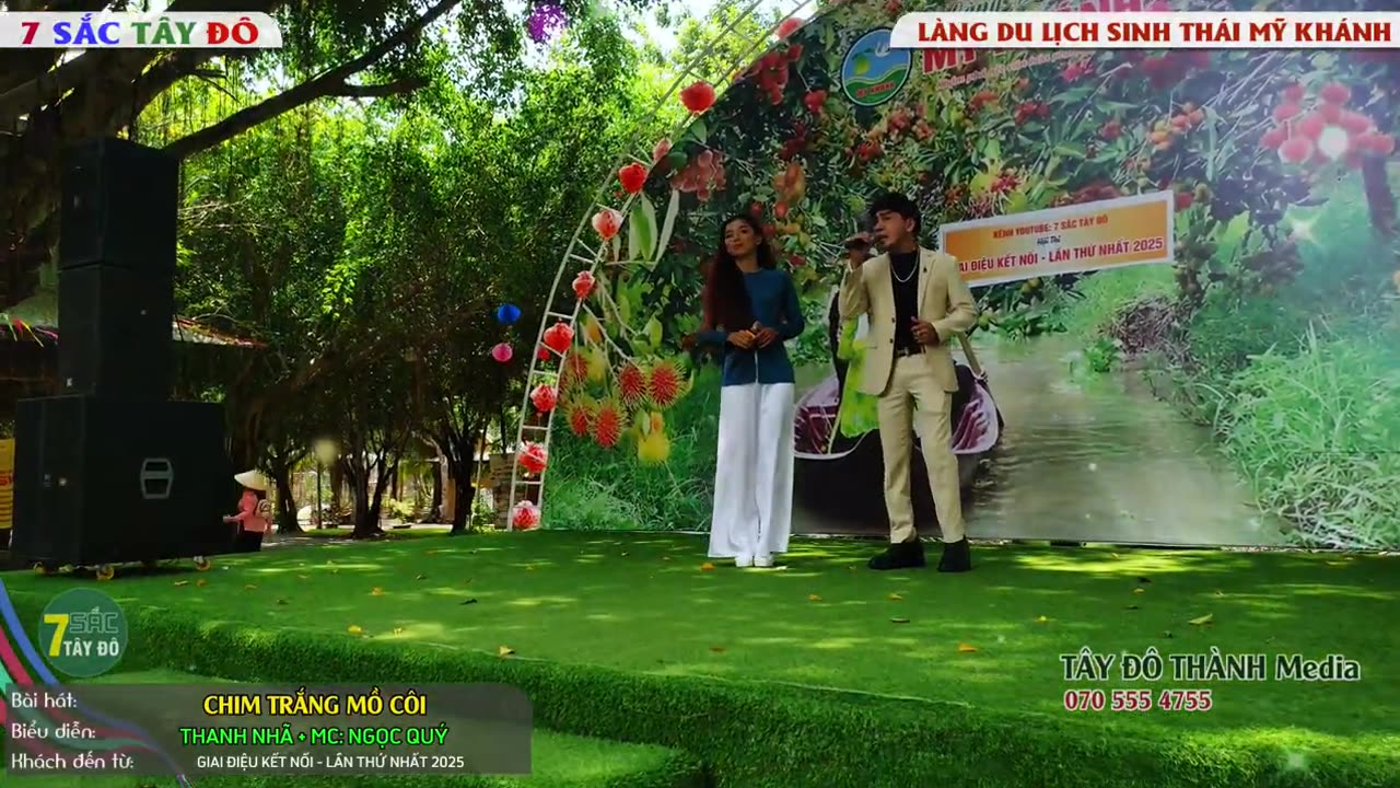 CHIM TRẮNG MỒ CÔI- THANH NHÃ + MC_ NGỌC QUÝ _ 7 Sắc Tây Đô