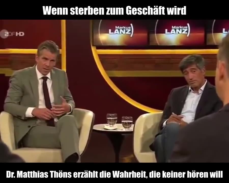 Die Patienten Verfügung Lüge und Betrug. Pharma will bis zum Tod kassieren.