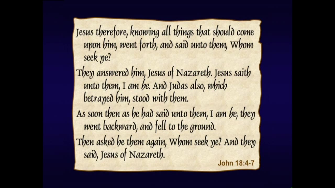 Matthew (Session 22) Gethsemane