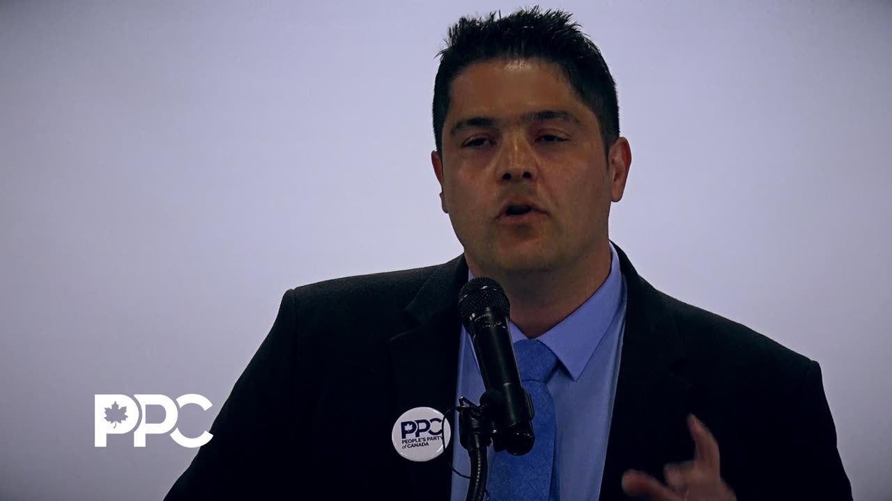 Presentation on freedom by Ehsan Arjmand, PPC candidate for North Vancouver—Capilano