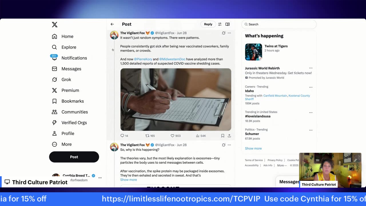 6/29/25 How the shot sheds & makes you sick! China owns all our farmland, our food is bad!