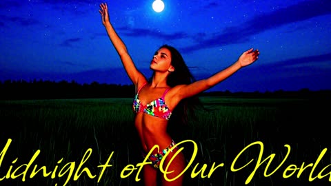Electronic Music. Song Midnight of Our World..