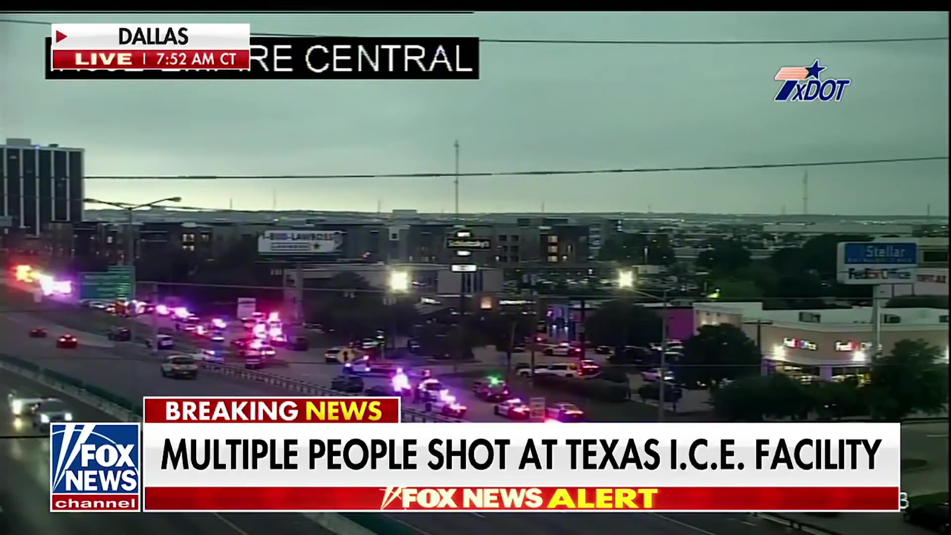 Acting ICE Director Todd Lyons says shots were fired INTO the ICE office in Texas