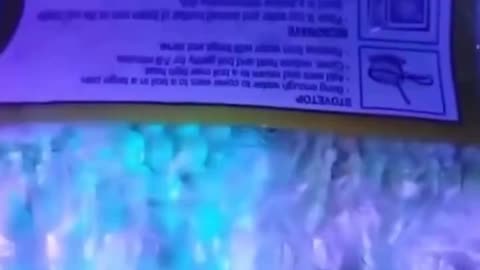 The only reason Corn should be glowing under a UV light